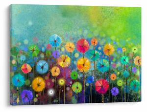 Tablou - Flori abstract (70x50 cm)