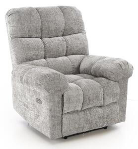 Fotoliu recliner Houston 2080Gri deschis, 10x11x10cm, Tapiterie