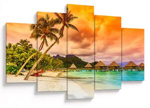 Tablou - Insula Bora Bora (150x105 cm)