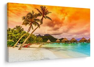 Tablou - Insula Bora Bora (90x60 cm)