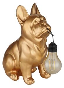 Globo 36333G - Lampă solară LED, 0,06 W/3 V, IP44, auriu (câine)