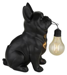 Globo 36333S - Lampă solară LED, 0,06 W/3 V, IP44, câine negru