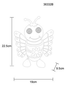 Globo 36332B - Lampă solară LED 104 LED-uri / 0,06 W / 3 V, IP44, Albină