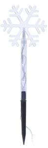 SET 5x lampă LED de Crăciun de exterior Solight 1v281 LED/3xAA/alb rece IP44