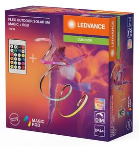 Ledvance - Bandă solară LED RGB reglabilă FLEX MAGIC 5 m LED/1,6W/3,7V IP44 + telecomandă