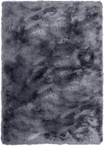 Covor de blana Valeria antracit 60/90 cm