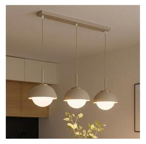 Brilagi - Lustră suspendată pe cablu COSMO 3xE27/60W/230V bej/auriu