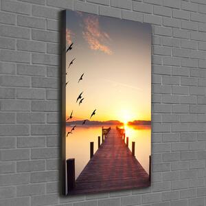 Tablou canvas Sunset Pier