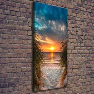 Tablou pe pânză canvas Apus de soare pe mare