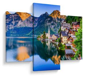 Tablou - Sat alpin (90x60 cm)