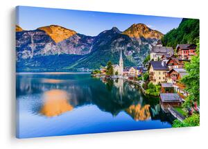 Tablou - Sat alpin (90x60 cm)