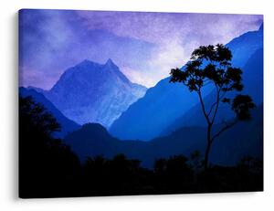 Tablou - Cerul de noapte din Nepal (70x50 cm)
