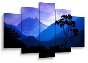Tablou - Cerul de noapte din Nepal (150x105 cm)