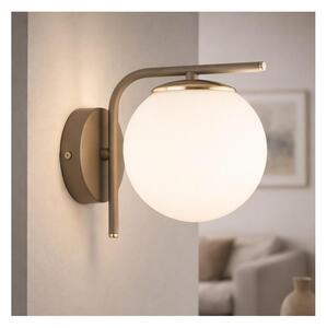 Brilagi - Aplică de perete MILO ECRU 1xE27/60W/230V bej/auriu