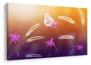 Tablou - Fluture roz (90x60 cm)