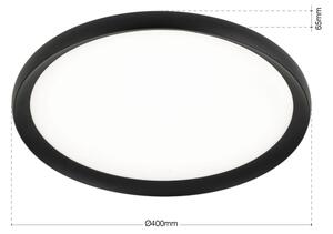 Orion - Plafonieră LED KANT LED/30W/230V 2700/3000/4000K diam. 40 cm neagră