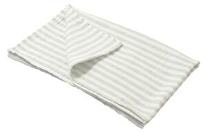 Paturica bebe de vara din muselina vaporoasa 100x100 cm Kidizi Green Stripes