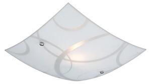 Luxera 45123 - Plafoniera ROMERO 1xE27/60W/230V