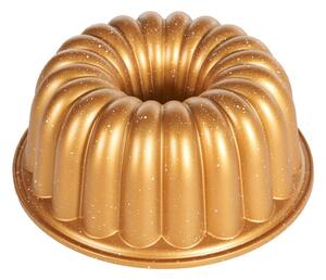Formă de copt din aluminiu turnat Bonami Selection Lotus, auriu