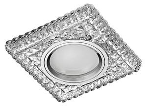 71096 - Plafonier ELEGANT GLASS FIX 1xGU10/50W+LED/3W