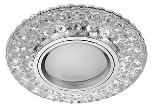 71095 - Plafonier ELEGANT GLASS FIX 1xGU10/50W+LED/3W 4000K