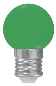 Bec cu LED E27/1W/230V verde 5500-6500K