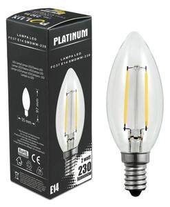Bec LED FILAMENT C37 E14/2W/230V 3000K