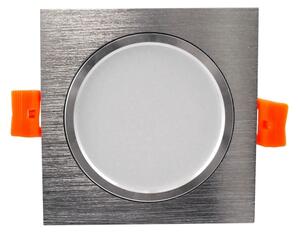 Corp de iluminat incastrabil LED VENUS LED/7W argintiu patrat