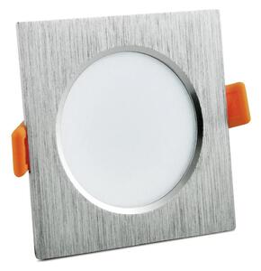 Corp de iluminat incastrabil LED VENUS LED/7W argintiu patrat