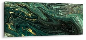 Tablou - Marmură verde (120x50 cm)