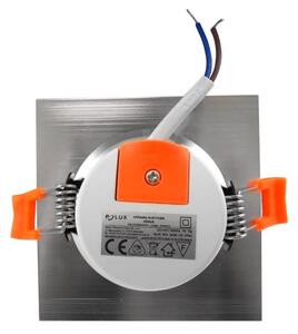 Corp de iluminat incastrabil LED VENUS LED/7W argintiu patrat