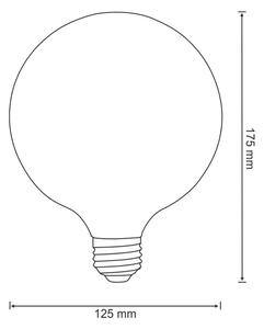 Bec LED FILAMENT VINTAGE E27/4W/230V 125x180mm 2200K