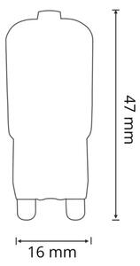 SET 3x bec LED G9/2,5W/230V 3000K