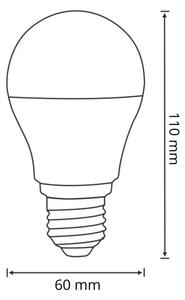 Bec LED cu senzor de mișcare și crepuscular E27/8W/230V 3000K