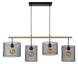 Lucide 45459/04/30 - Lustră pe cablu BASKETT 4xE27/60W/230V