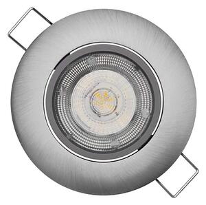 Plafonieră încastrată EXCLUSIVE, LED/5W/230V 4000 K, argintie
