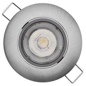 Spot LED încastrat EXCLUSIVE, 5 W, 230 V, 3000 K, argintiu