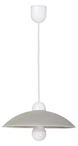 Rabalux 1408 - Lustră CUPOLA RANGE 1xE27/60W/230V gri