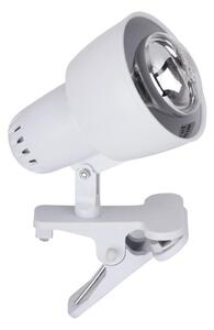 Lampă cu clemă CLIP 1xE14/40W/230V albă Rabalux 4356