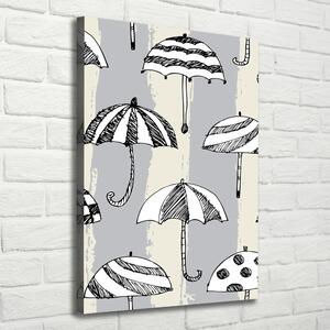 Print pe canvas umbrele