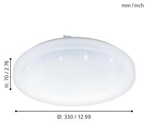 Eglo 97878 - LED Plafonieră FRANIA-S LED/17,3W/230V
