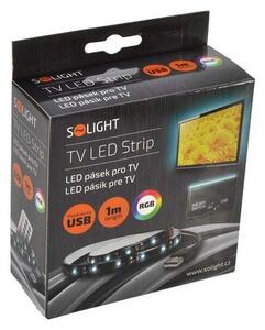 Solight WM504 - SET 2x Bandă LED RGB pentru TV cu telecomandă LED/USB 2x50cm