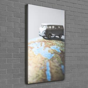 Tablou pe pânză canvas Van de pe glob