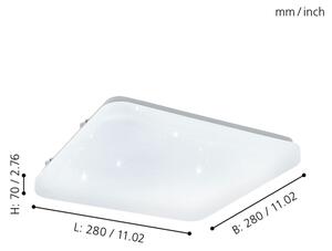 Eglo 97881 - LED Plafonieră FRANIA-S LED/11,5W/230V