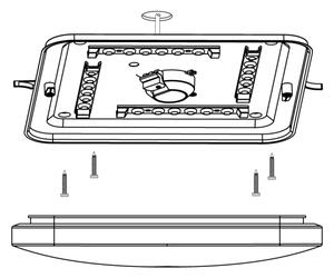 Eglo 97882 - Plafonieră LED FRANIA-S, 14,6 W, 230 V