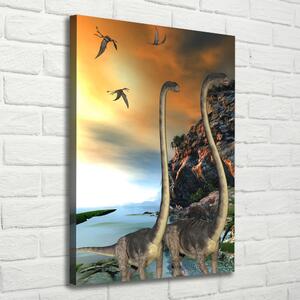 Imprimare tablou canvas dinozauri