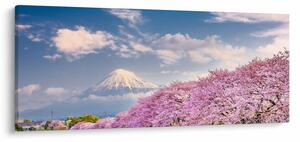Tablou - Peisaj de primăvară japonez (120x50 cm)