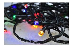 Solight 1V101-M - Ghirlandă LED de exterior, 100 LED-uri, 8 moduri, IP44, 13 m, multicoloră