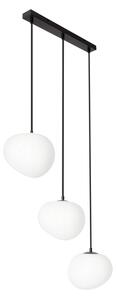 BRILAGI - Lustru suspendat pe cablu PEBBLES 3xE27/40W/230V negru