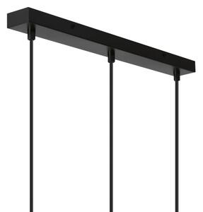 BRILAGI - Lustru suspendat pe cablu PEBBLES 3xE27/40W/230V negru